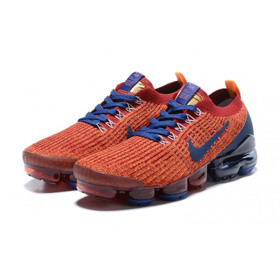 Women/Men Sports Shoes Nike Air VaporMax Flyknit 3 Red Blue AJ6900-600