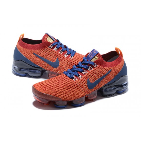 Women/Men Sports Shoes Nike Air VaporMax Flyknit 3 Red Blue AJ6900-600