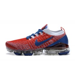 Women/Men Sports Shoes Nike Air VaporMax Flyknit 3 Red Blue CW5585-100