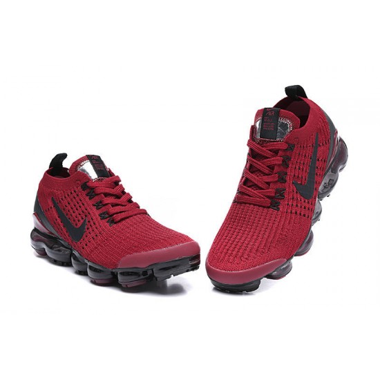 Women/Men Sports Shoes Nike Air VaporMax Flyknit 3 Red AJ6900-602