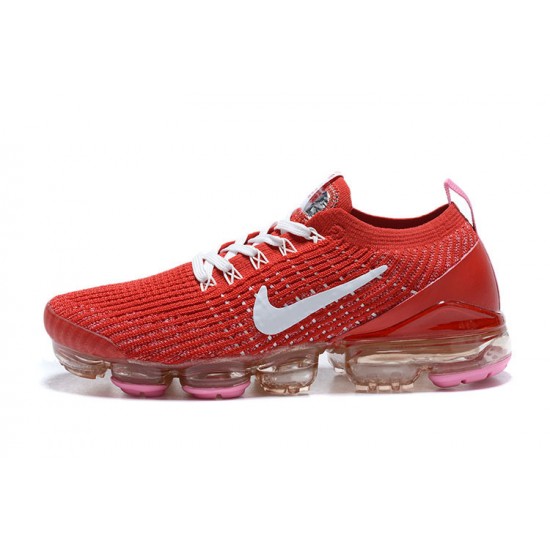 Women/Men Sports Shoes Nike Air VaporMax Flyknit 3 Red White CU4756-600