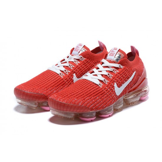 Women/Men Sports Shoes Nike Air VaporMax Flyknit 3 Red White CU4756-600