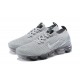 Women/Men Sports Shoes Nike Air VaporMax Flyknit 3 Silver Grey AJ6900-101