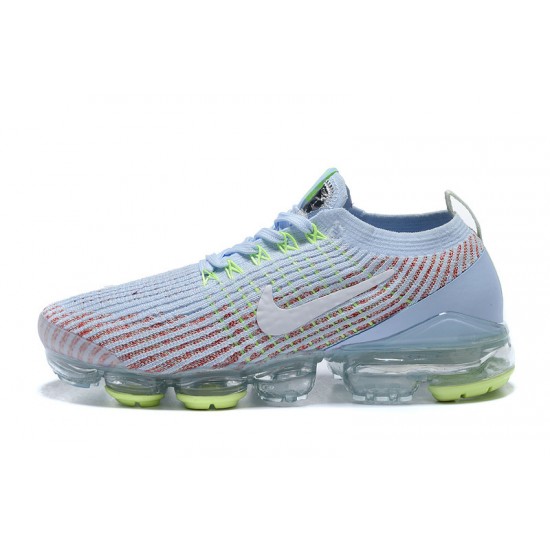 Women/Men Sports Shoes Nike Air VaporMax Flyknit 3 White Blue AJ6910-200