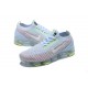 Women/Men Sports Shoes Nike Air VaporMax Flyknit 3 White Blue AJ6910-200