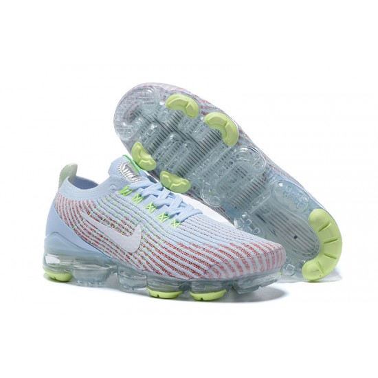 Women/Men Sports Shoes Nike Air VaporMax Flyknit 3 White Blue AJ6910-200