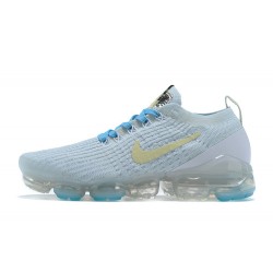 Women/Men Sports Shoes Nike Air VaporMax Flyknit 3 White Blue AJ6910-500