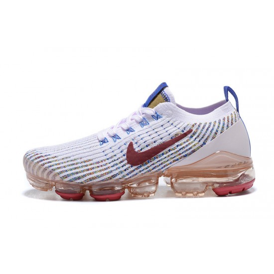 Women/Men Sports Shoes Nike Air VaporMax Flyknit 3 White Red AJ6910-501