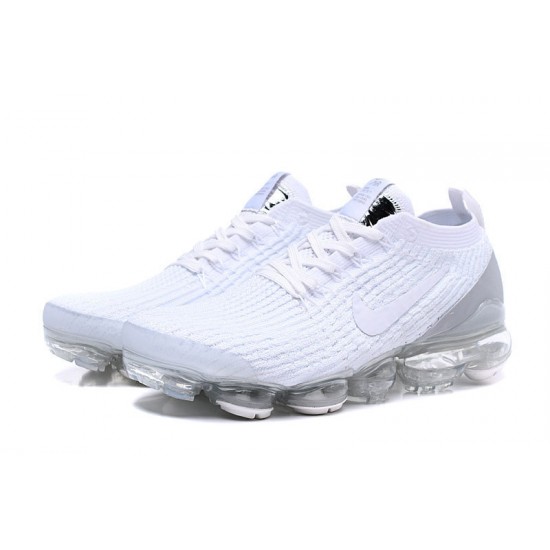 Women/Men Sports Shoes Nike Air VaporMax Flyknit 3 White AJ6900-100