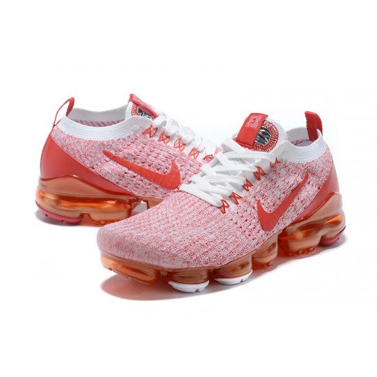 Women Sports Shoes Nike Air VaporMax Flyknit 3 Pink Red CK0730-188