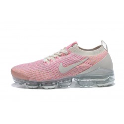 Women Sports Shoes Nike Air VaporMax Flyknit 3 Pink White AJ6910-008