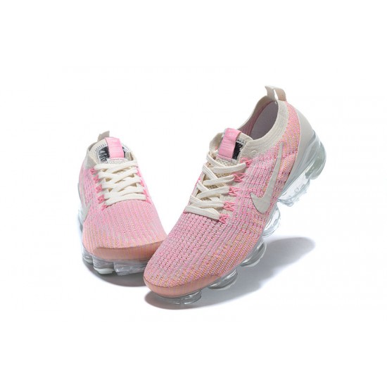 Women Sports Shoes Nike Air VaporMax Flyknit 3 Pink White AJ6910-008