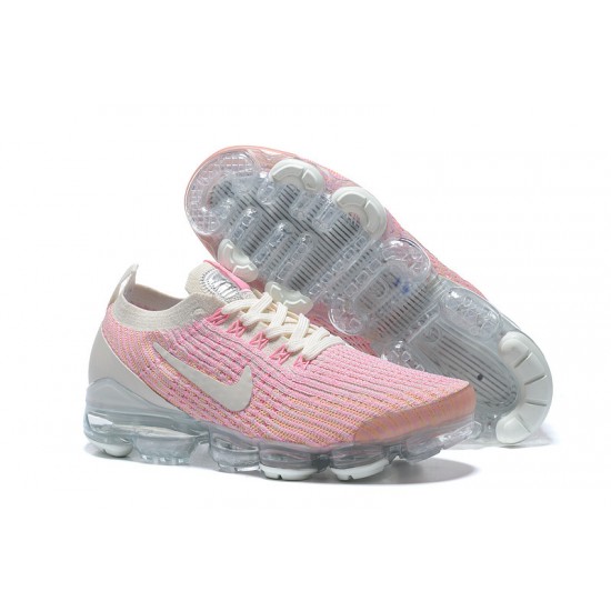 Women Sports Shoes Nike Air VaporMax Flyknit 3 Pink White AJ6910-008