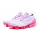 Women Sports Shoes Nike Air VaporMax Flyknit 3 White Pink AJ6910-005