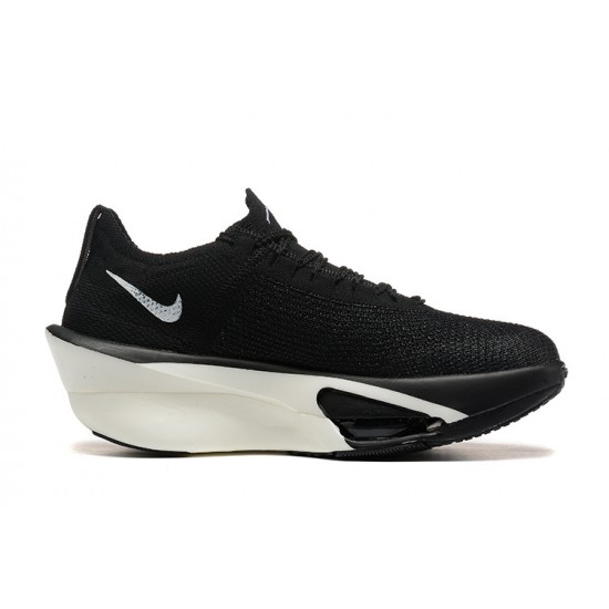 Women/Men Sports Shoes Nike Air Zoom Alphafly NEXT 3 Black White  