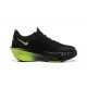 Women/Men Sports Shoes Nike Air Zoom Alphafly NEXT 3 Black and Green  