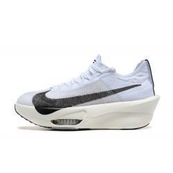 Women/Men Sports Shoes Nike Air Zoom Alphafly NEXT 3 Black and White  