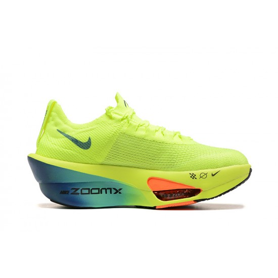 Women/Men Sports Shoes Nike Air Zoom Alphafly NEXT 3 Neongreen  