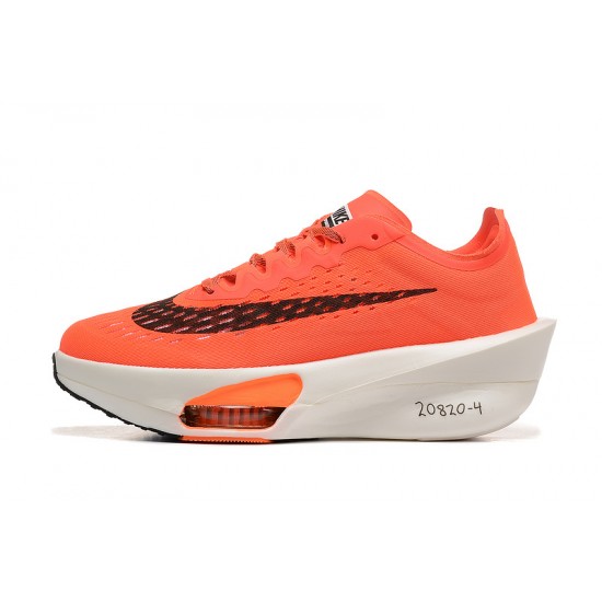 Women/Men Sports Shoes Nike Air Zoom Alphafly NEXT 3 Orange White  