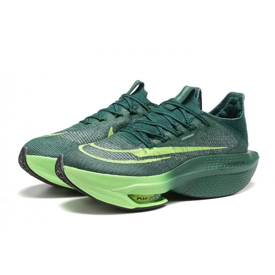 Men Sports Shoes Nike Air Zoom Alphafly Next 2 Green  