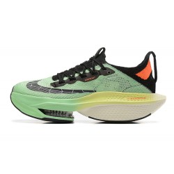 Women/Men Sports Shoes Nike Air Zoom Alphafly Next 2 Black Green  