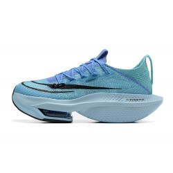 Women/Men Sports Shoes Nike Air Zoom Alphafly Next 2 Blue  