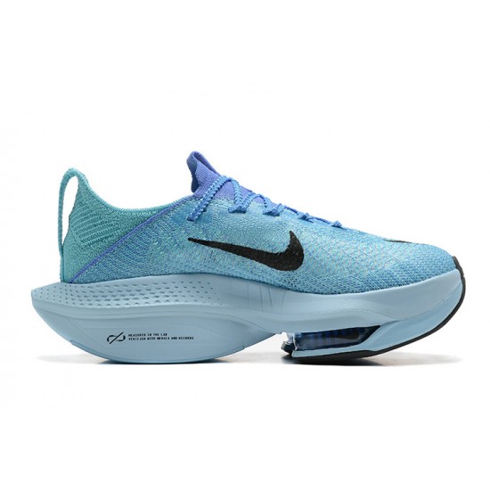 Women/Men Sports Shoes Nike Air Zoom Alphafly Next 2 Blue  