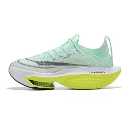 Women/Men Sports Shoes Nike Air Zoom Alphafly Next 2 Green  