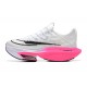 Women/Men Sports Shoes Nike Air Zoom Alphafly Next 2 White Pink  