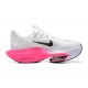 Women/Men Sports Shoes Nike Air Zoom Alphafly Next 2 White Pink  