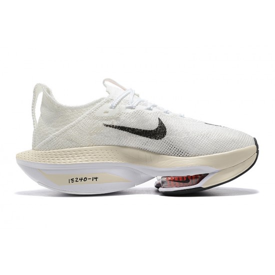 Women/Men Sports Shoes Nike Air Zoom Alphafly Next 2 White  