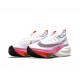 Women/Men Sports Shoes Nike Air Zoom Alphafly Next 2 White and Pink  