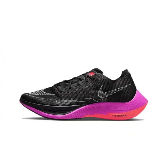 Women/Men Sports Shoes Nike ZoomX VaporFly NEXT Black Purple  