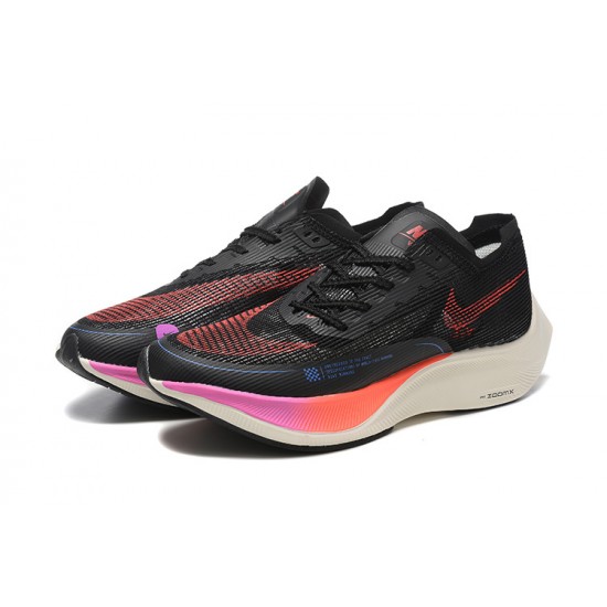 Women/Men Sports Shoes Nike ZoomX VaporFly NEXT Black Red  