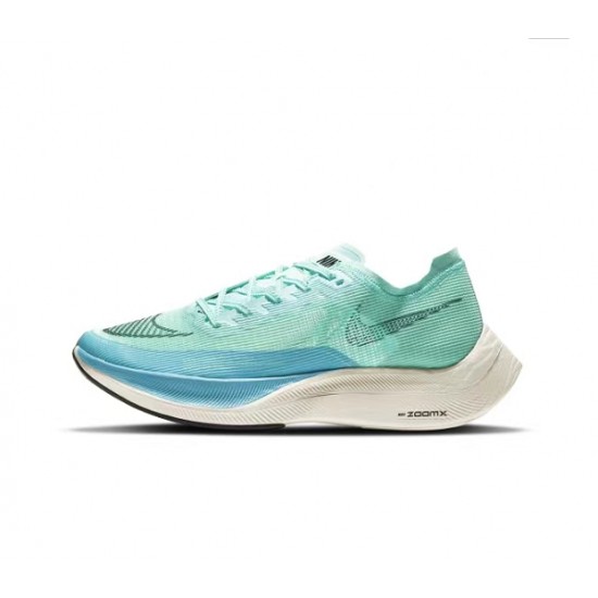 Women/Men Sports Shoes Nike ZoomX VaporFly NEXT Blue and Black   