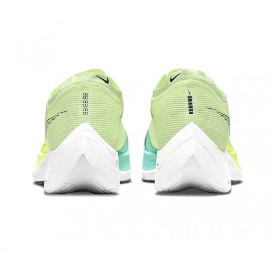 Women/Men Sports Shoes Nike ZoomX VaporFly NEXT Green and Blue  