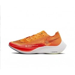 Women/Men Sports Shoes Nike ZoomX VaporFly NEXT Orange Red  