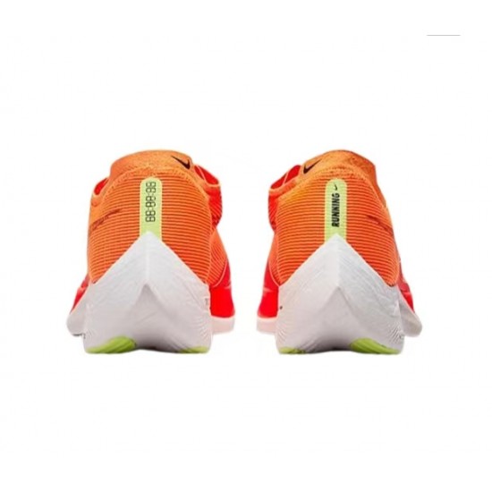 Women/Men Sports Shoes Nike ZoomX VaporFly NEXT Orange Red  