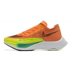 Women/Men Sports Shoes Nike ZoomX VaporFly NEXT Orange White  