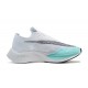 Women/Men Sports Shoes Nike ZoomX VaporFly NEXT White Blue  