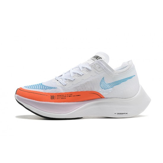 Women/Men Sports Shoes Nike ZoomX VaporFly NEXT White Red  