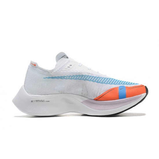 Women/Men Sports Shoes Nike ZoomX VaporFly NEXT White Red  