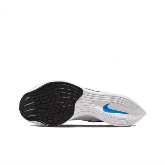 Women/Men Sports Shoes Nike ZoomX VaporFly NEXT White and Blue  