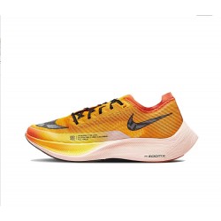 Women/Men Sports Shoes Nike ZoomX VaporFly NEXT Yellow Black  