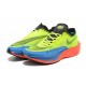 Women/Men Sports Shoes Nike ZoomX VaporFly NEXT Yellow Blue  