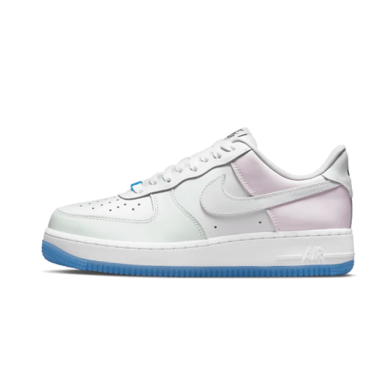 DA8301-100 Air Force 1 Low &#8217;07 Lx Uv Reactive Multi White/Universityblue/Black/White