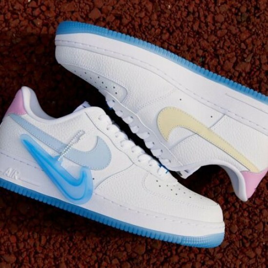 DA8301-101 Air Force 1 Low &#8217;07 Lx Uv Reactive Swoosh White/White-White-Universityblue