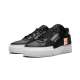 CI0054-001 Air Force 1 Low Drop Type Black Black/Anthracite-Zinnia 