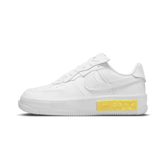 DA7024-101 Air Force 1 Low Fontanka White Yellow White/Summit White-Photon Dust 