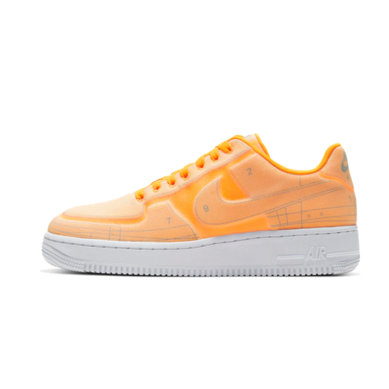 CQ2344-001 Air Force 1 Low Laser Orange Black/Hyper Crimson-Wolf Gray-White 